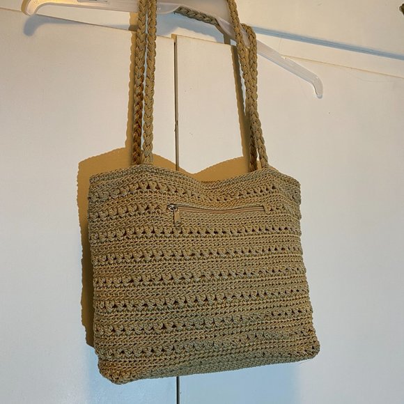 Lina Handbags - Lina Boho Crocheted Crossbody Bag